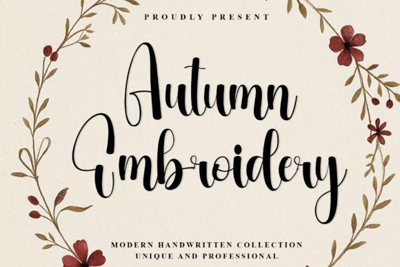 Autumn Embroidery: A Script for Sophisticated Visual Stories