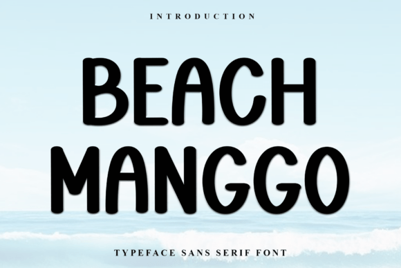 Beach Manggo: A Creative Font for Modern Branding & Design