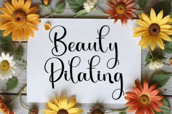 Beauty Pilating: A Script Font with Artisanal Soul