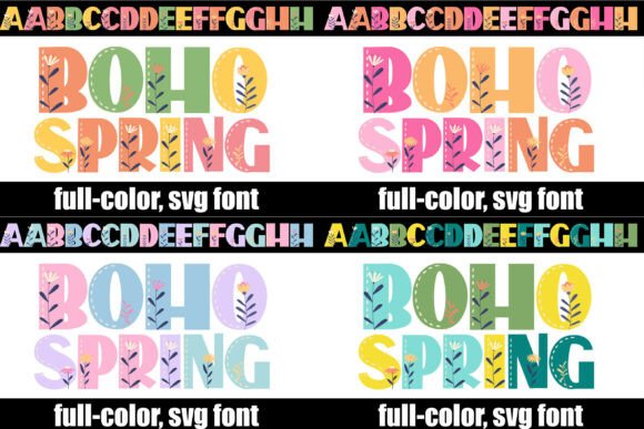 Boho Spring: The Artisanal Font for Free-Spirited Brands