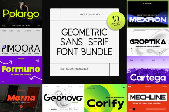 Geometric Sans Serif Bundle: The Designer's Modern Toolkit