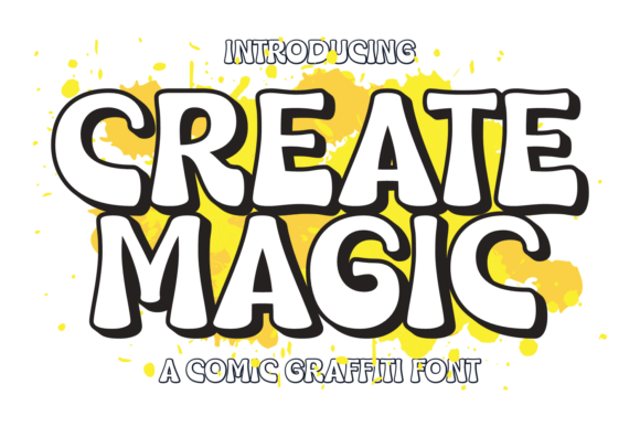 Infuse Personality and Whimsy: The Create Magic Typeface