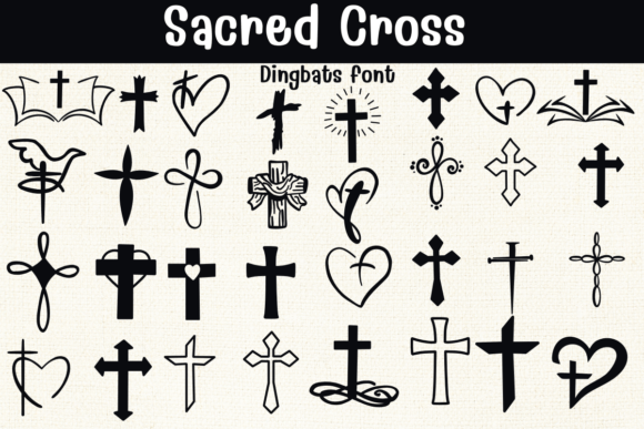 More Than Symbols: Unlocking the Sacred Cross Dingbats Font