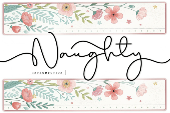 Naughty: A Handwritten Font That Brings Personality to Your Designs