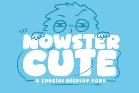 Nowster Cute: The Playful Font for Modern Designers