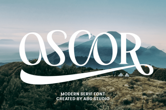 Oscor: Where Calligraphic Grace Meets Modern Serif Design