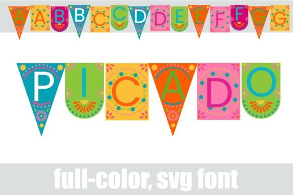 Picado: The Display Font That Strings Together a Celebration