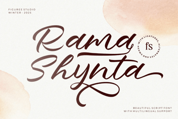 Ramashynta: The Script Font That Feels Like a Love Letter