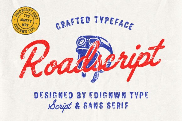 Roadscript: Capturing the Spirit of Vintage Auto Culture in Your Designs