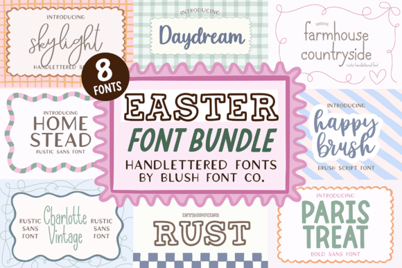 Spring Refresh: Fonts to Make Your Easter Projects Shine