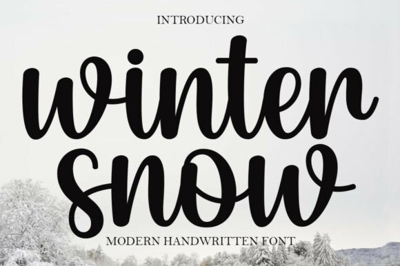 Winter Snow: A Cozy Script for Cold-Season Designs